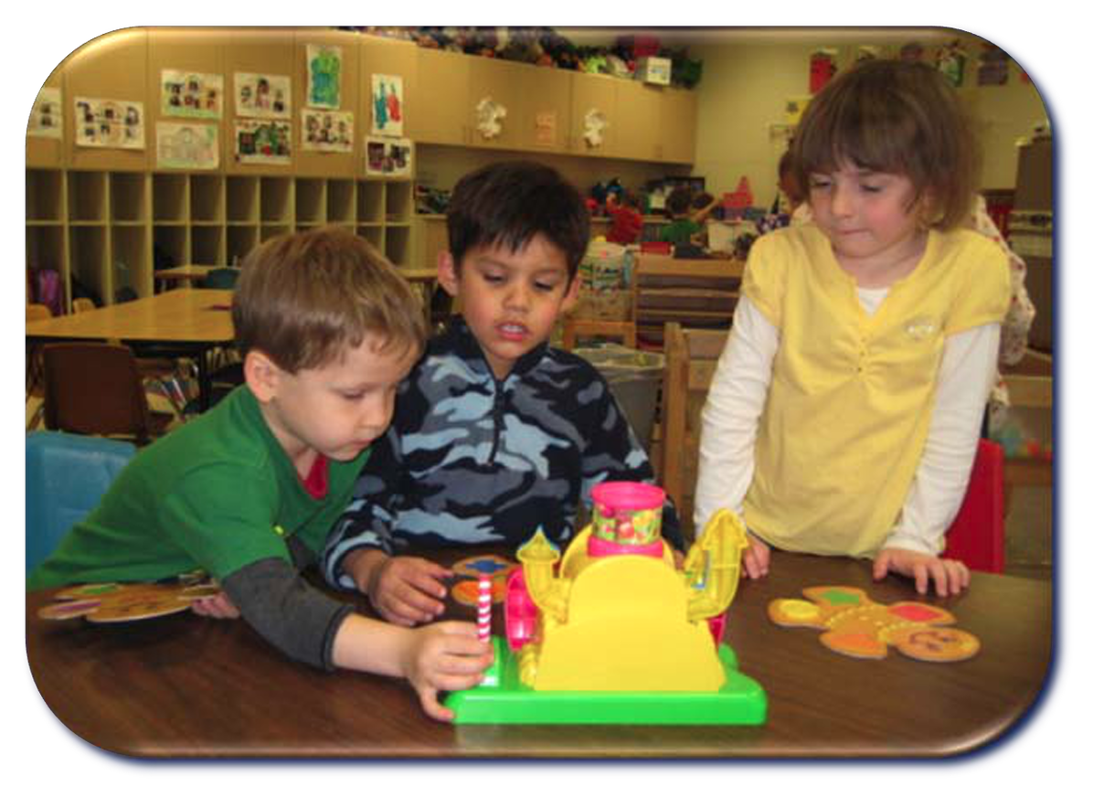 "Students Playing Candyland Castle"